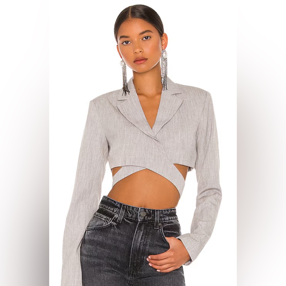 LPA AUGUST WRAP BLAZER
